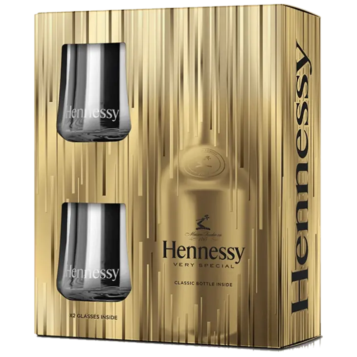 Hennessy VS Glass Gift Pack 700ml
