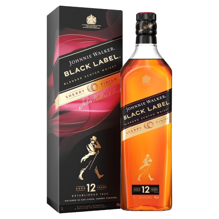 Johnnie Walker Black Label Sherry Finish 750ml