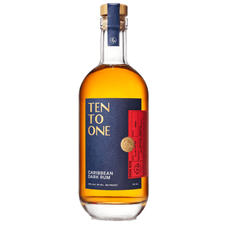 Ten to One Dark Rum 750ml